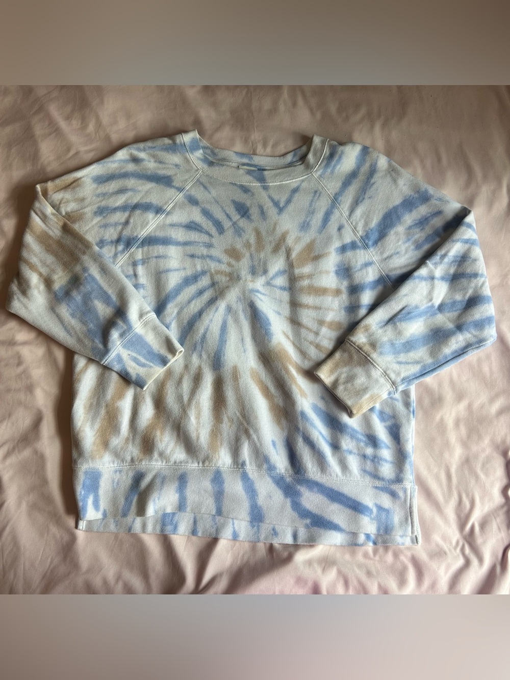 Victoria’s Secret PINK Spiral Tie-Dye Crewneck Sweatshirt – Size Small